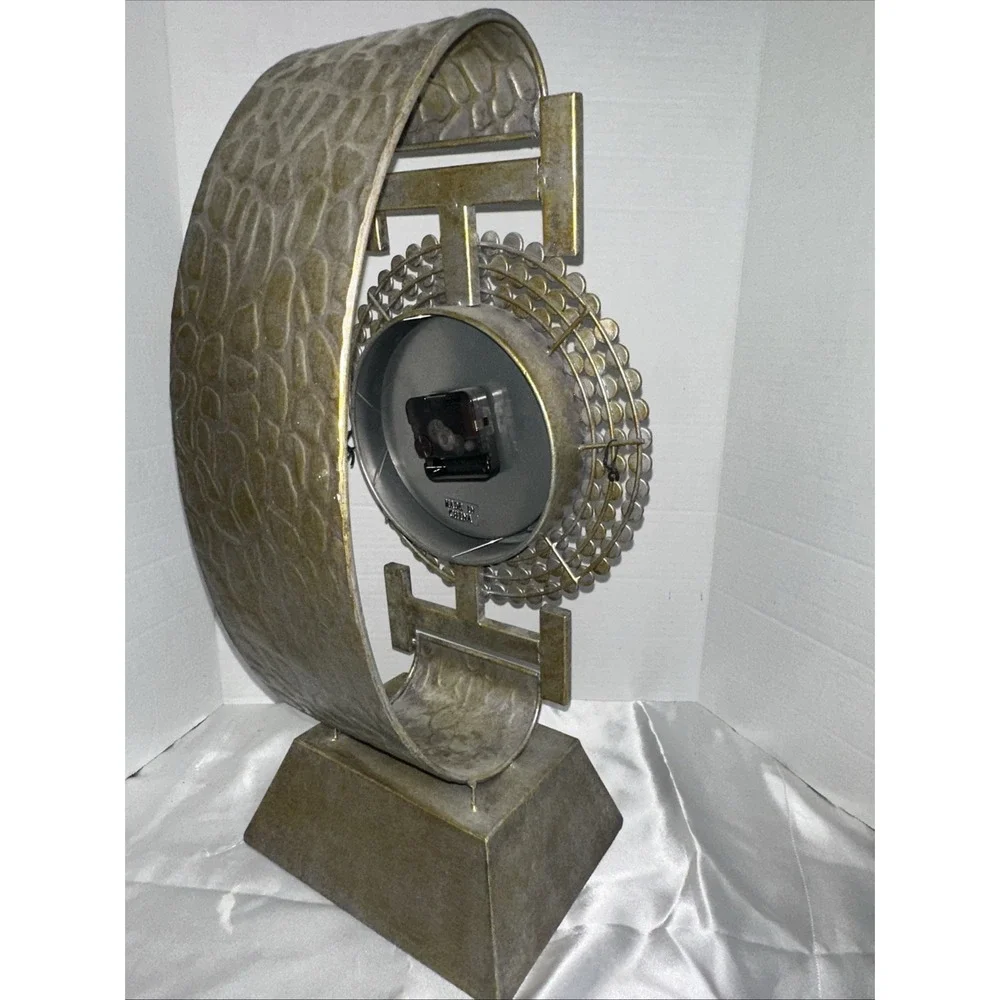 Pier 1 Clock Watch Table Top Bling Vintage Pier One Imports Gorgeous